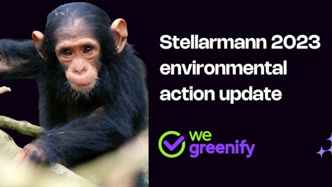 Stellarmann 2023 Environmental action update